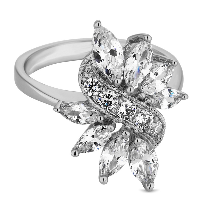 Jon Richard - Silver Leaf Crystal Cluster Ring Review