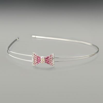Pave Bow Headband