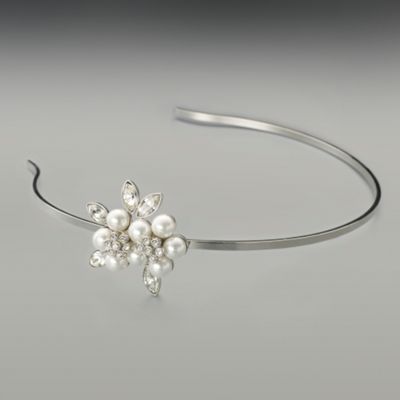 Rose Pearl Headband - Tiaras - Jewellery & jewellery boxes - Womens - Debenhams from debenhams.com