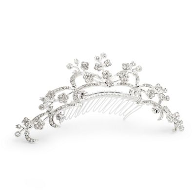 Vine crystal mini crown