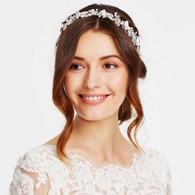 headbands jon richard crystal hair occasion halo bead statement leaf drop piece guest