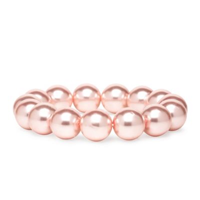 Pink Pearl Stretch Bracelet
