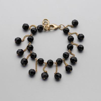 Chain Drop Bead Bracelet