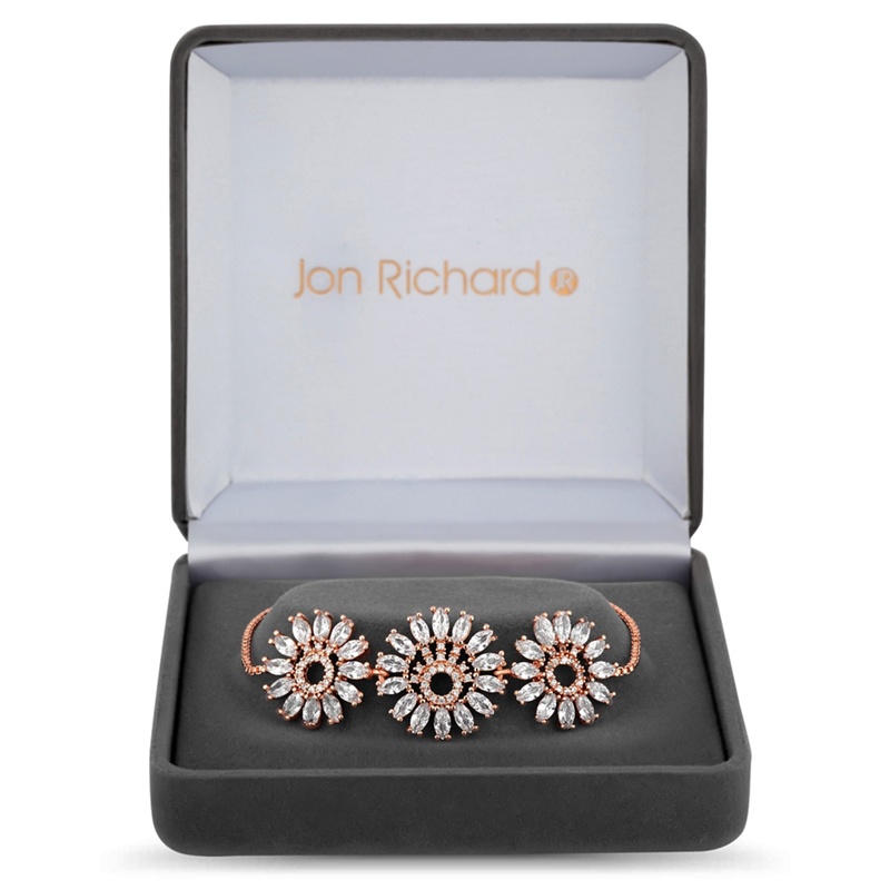 Jon Richard - Cubic Zirconia Sunflower Toggle Bracelet Review