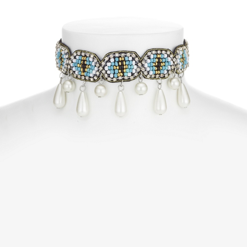 Mood - Beaded Pearl Drop Choker Review