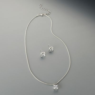 Square CZ Set