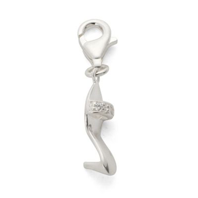 Silver Slip On Shoe Charm Thumbnail Image