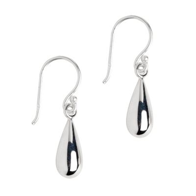 Simply Silver Sterling Silver Peardrop Earrings