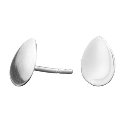 Simply Silver Sterling Silver Polished Teardrop Studs