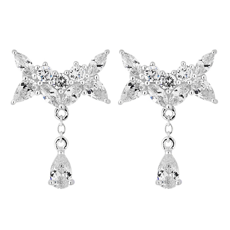 Simply Silver - Sterling Silver Bow Droplet Earrings Review