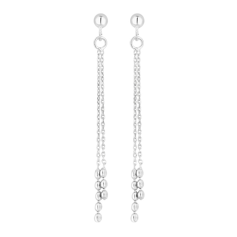 Simply Silver - Sterling Silver Chain Drop Earrings Review