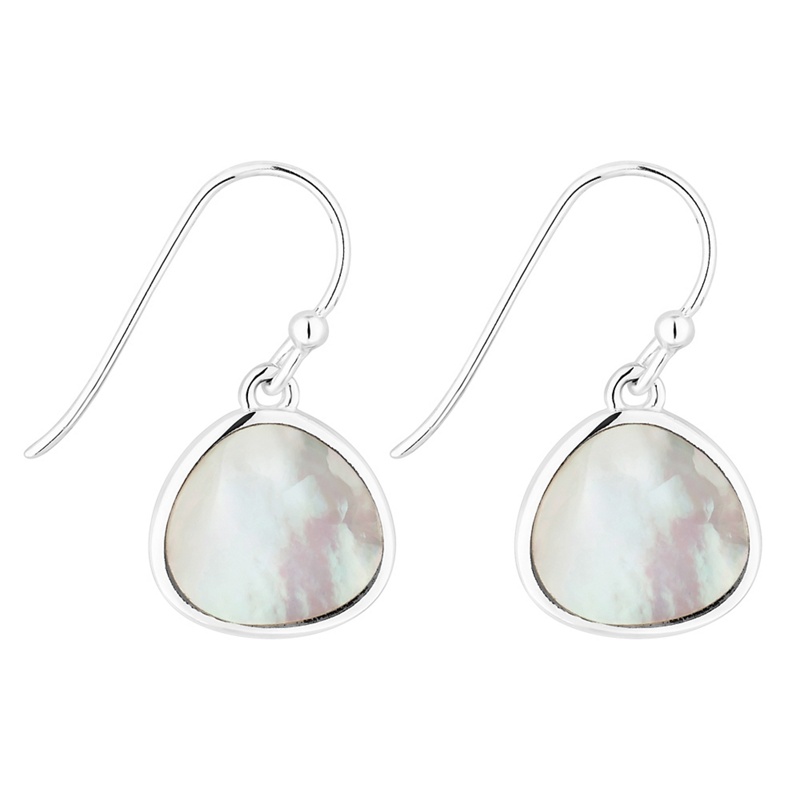 Simply Silver - Sterling Silver Mother Of Pearl Drop Earrings Review