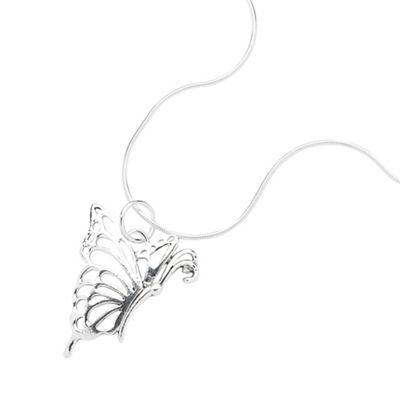 Simply Silver Sterling Silver Butterfly Pendant