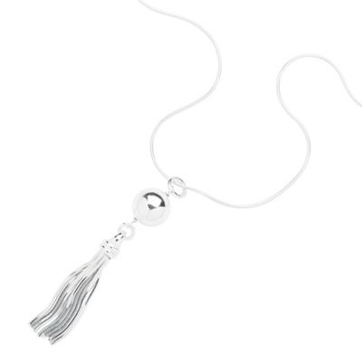 Simply Silver Sterling Silver Tassel Pendant