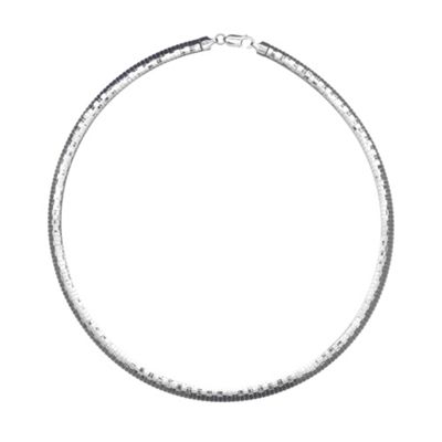 Simply Silver Sterling Silver Smooth Collar Necklace