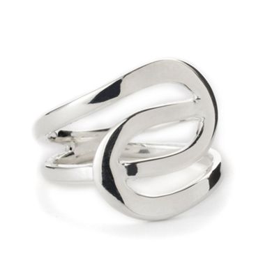 Simply Silver Sterling Silver Loop Ring