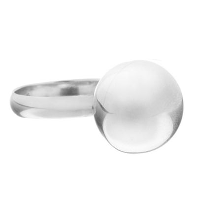 Simply Silver Sterling Silver Plain Ball Ring