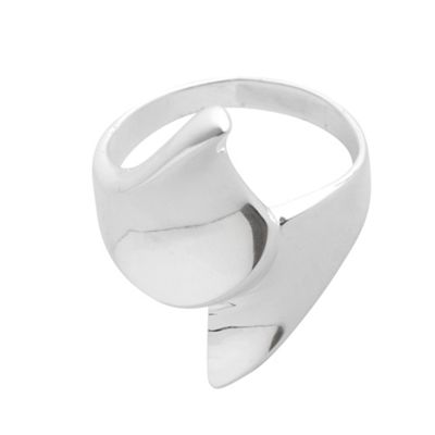 Sterling Silver Twist Statement Ring