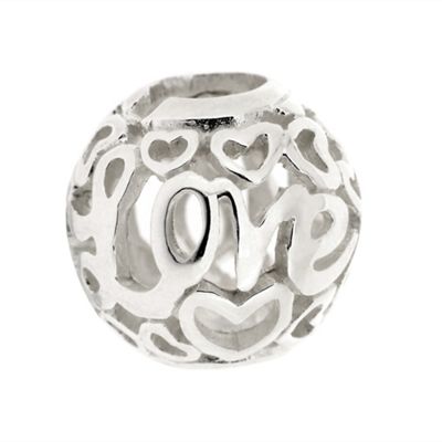 Truth Sterling Silver Love Ball Charm