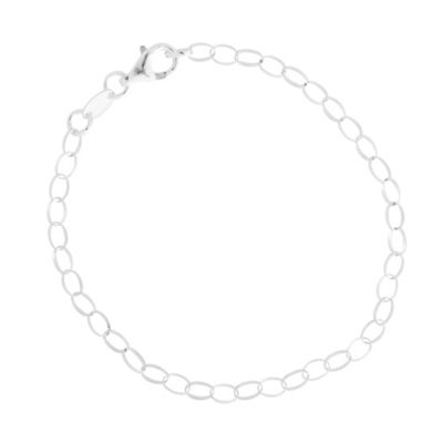 Simply Silver Sterling Silver Classic Belcher Chain Bracelet