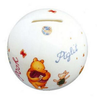 Cream Winnie the Pooh money ball