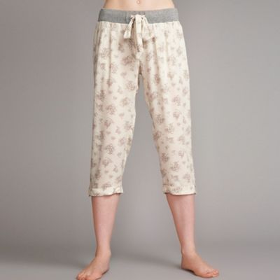 Biscuit rose viscose crop