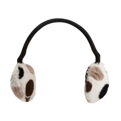 White Ear Muff Winter Hats