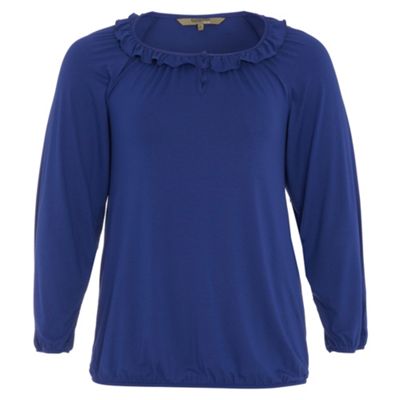 Royal blue gypsy jersey top                                                                                                     