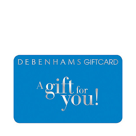 Debenhams Blue Beauty  Fragrance gift card- at Debenhams