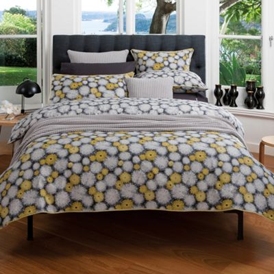 Yellow Alandra bed linen