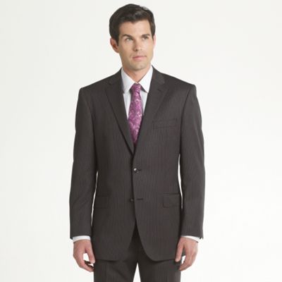 Grey Stripe Luxury Suit Jacket