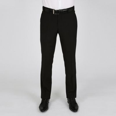 Black feint stripe fashion suit trouser