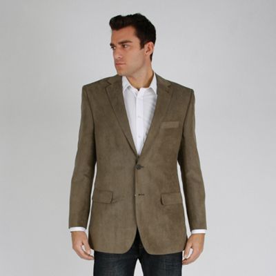 Brown Soft Touch 2 Button Formal Jacket