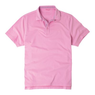Pigment dyed short sleeve rugby shirt