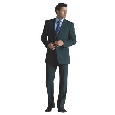 Charcoal Plain Suit Jacket