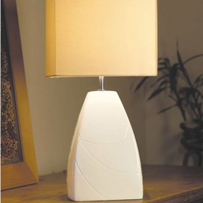 Ivory Eclipse lamp