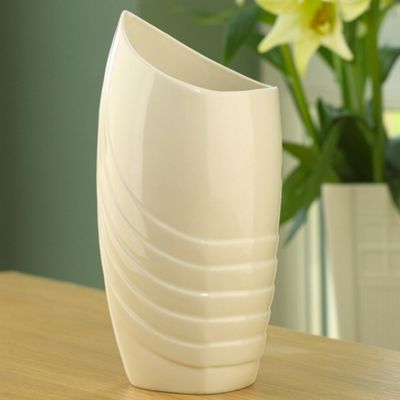 Ivory Chic 9 inch vase