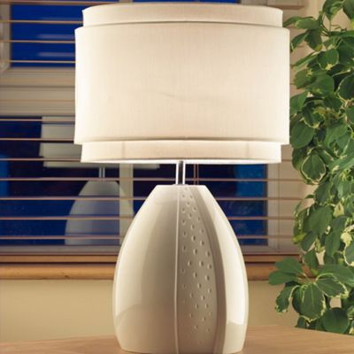 Ivory Champagne lamp