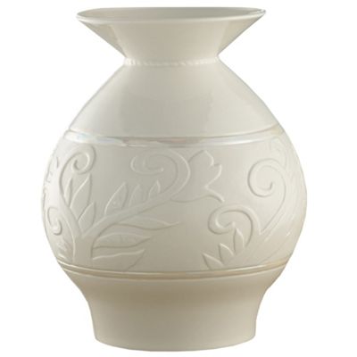 Ivory Willow 10 inch vase