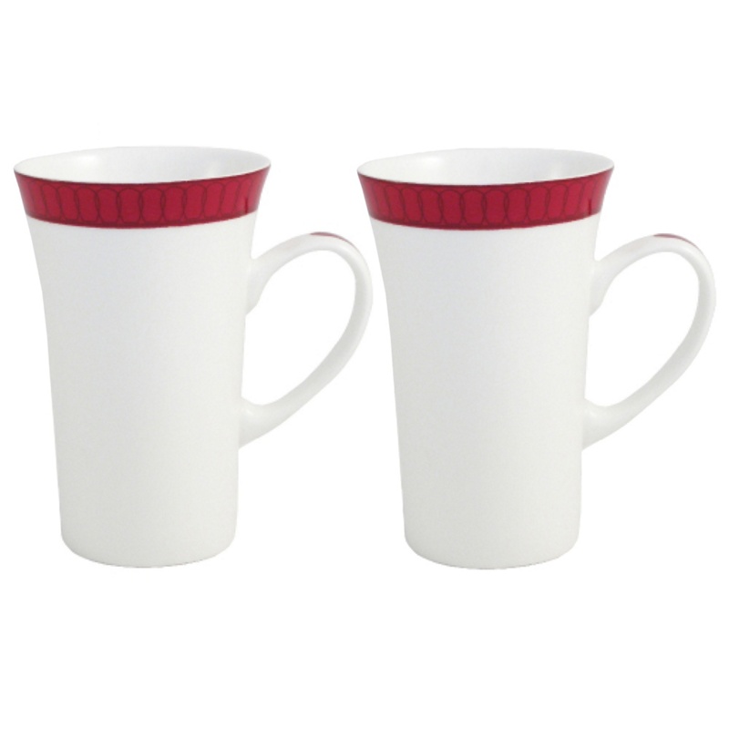 Belleek Living - White Madison Pair Of Latte Mugs Review