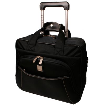 French navy full circle wheel tote