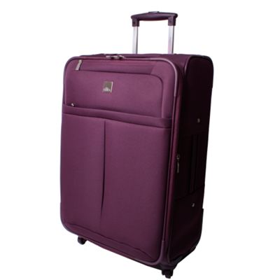 Aubergine ultra glide medium 4 wheel upright