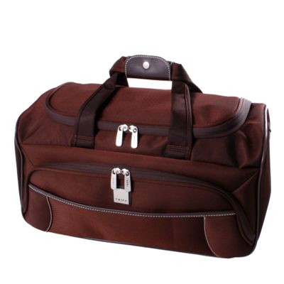 Chocolate navy full circle medium duffle