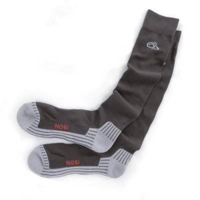 Grey insect repelling long socks