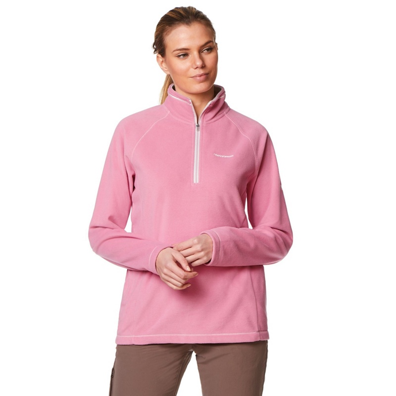 Craghoppers - Pink 'Seline' Half Zip Fleece Review