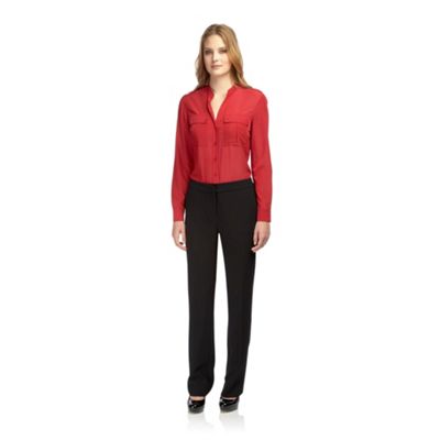 Planet Ruby Red Utility Blouse