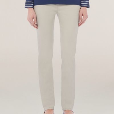 Pebble straight leg twill trousers regular