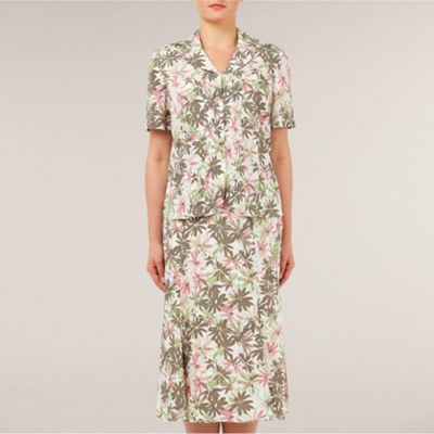 Margherite Print Floral Blouse
