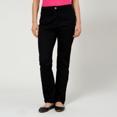 Straight Leg Twill Trousers Regular