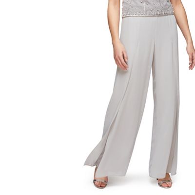 Jacques Vert Side split chiffon trousers | Debenhams